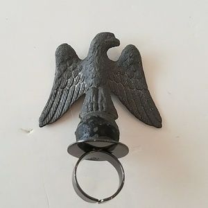 GASOLINE GLAMOUR PATINA EAGLE RING